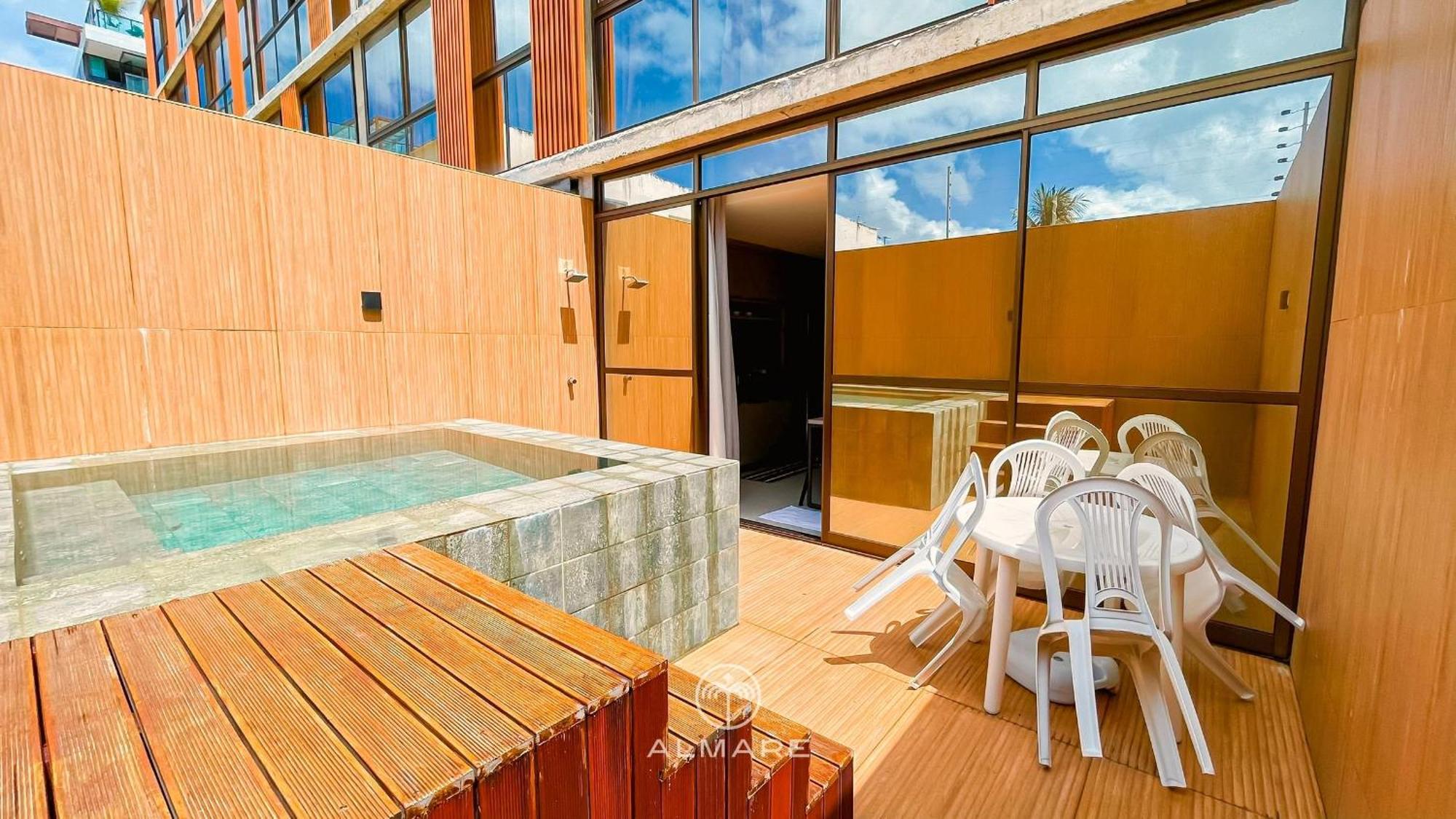 Flat Fm20 Cabo Branco Piscina Privativa - By Almare Apartment